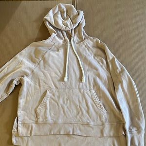 tan hoodie
